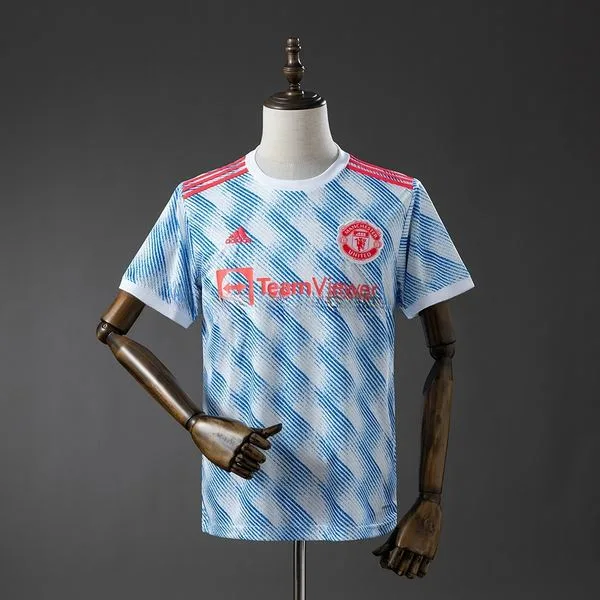 Camiseta de fútbol Manchester United 2021/22 VISITANTE MANGA CORTA VERSION FAN
